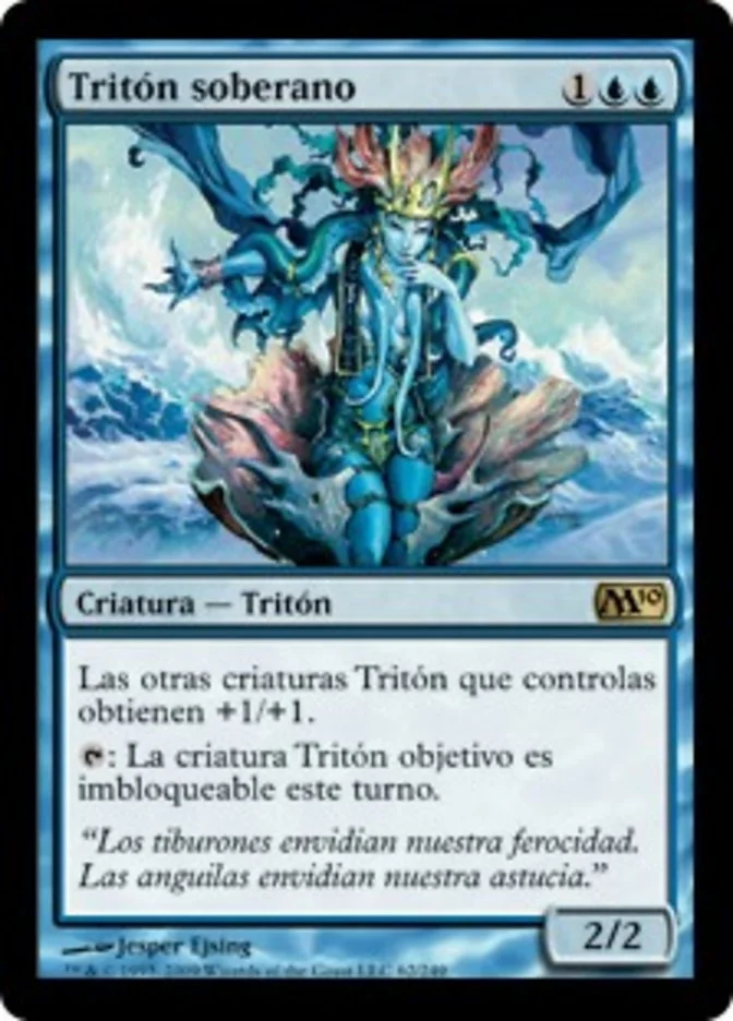 Tritón soberano (Magic 2010) - Magic: The Gathering in TCG Land