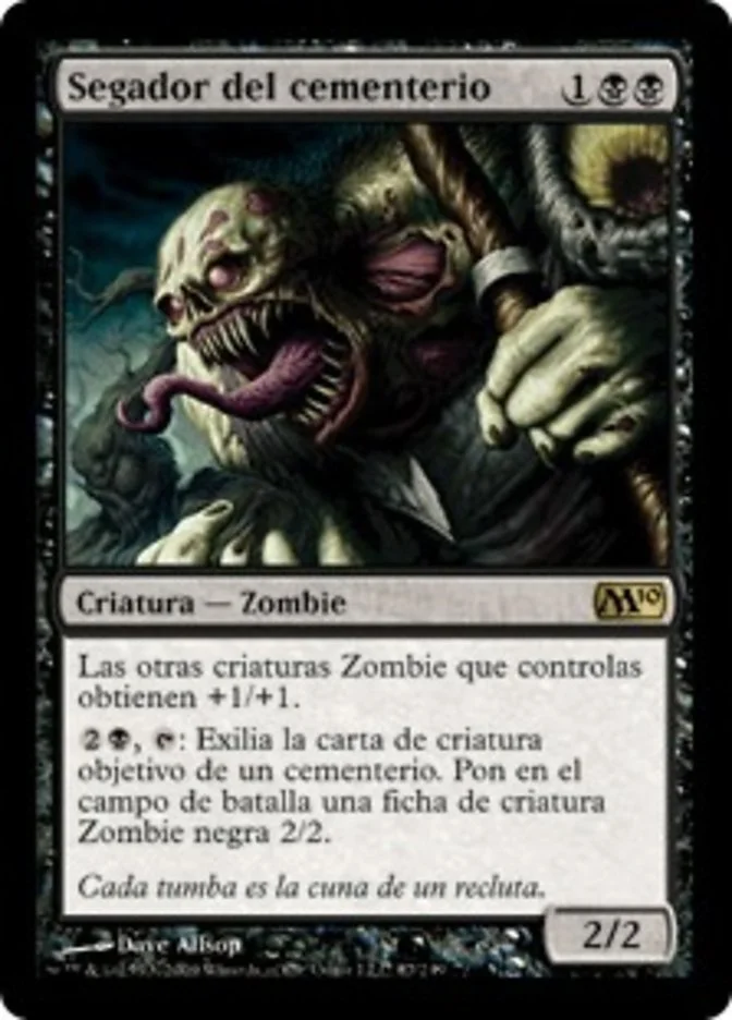 Segador del cementerio (Magic 2010) - Magic: The Gathering in TCG Land