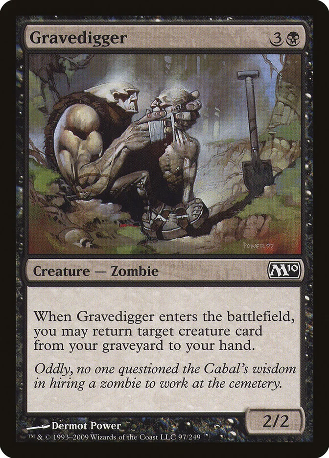 Gravedigger (Magic 2010) - Magic: The Gathering in TCG Land