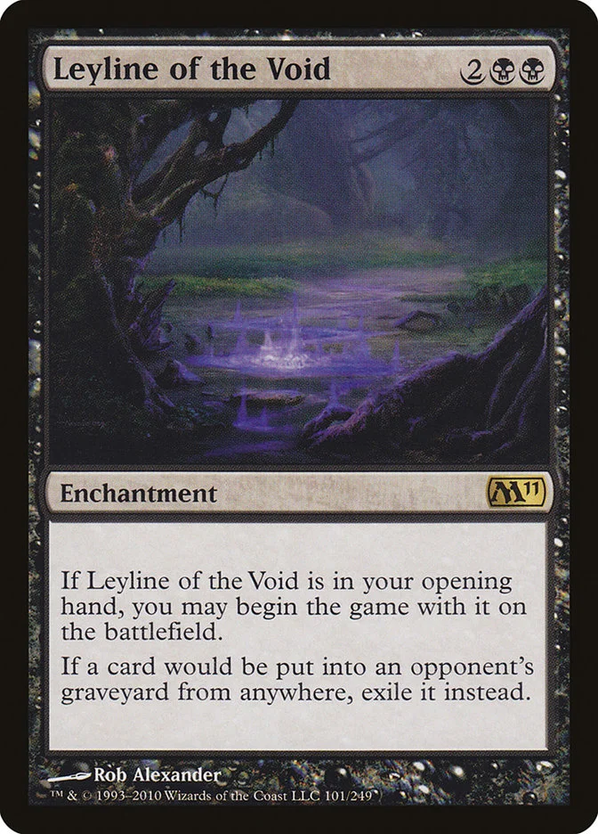 Leyline of the Void (Magic 2011) - Magic: The Gathering in TCG Land