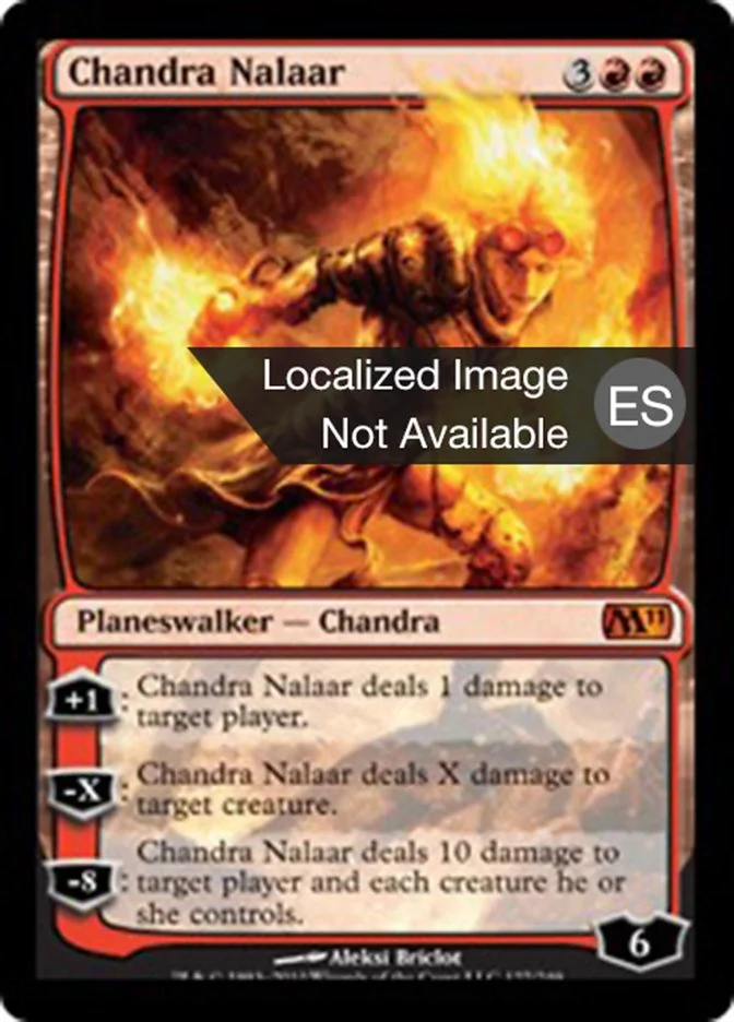 Chandra Nalaar (Magic 2011) - Magic: The Gathering in TCG Land