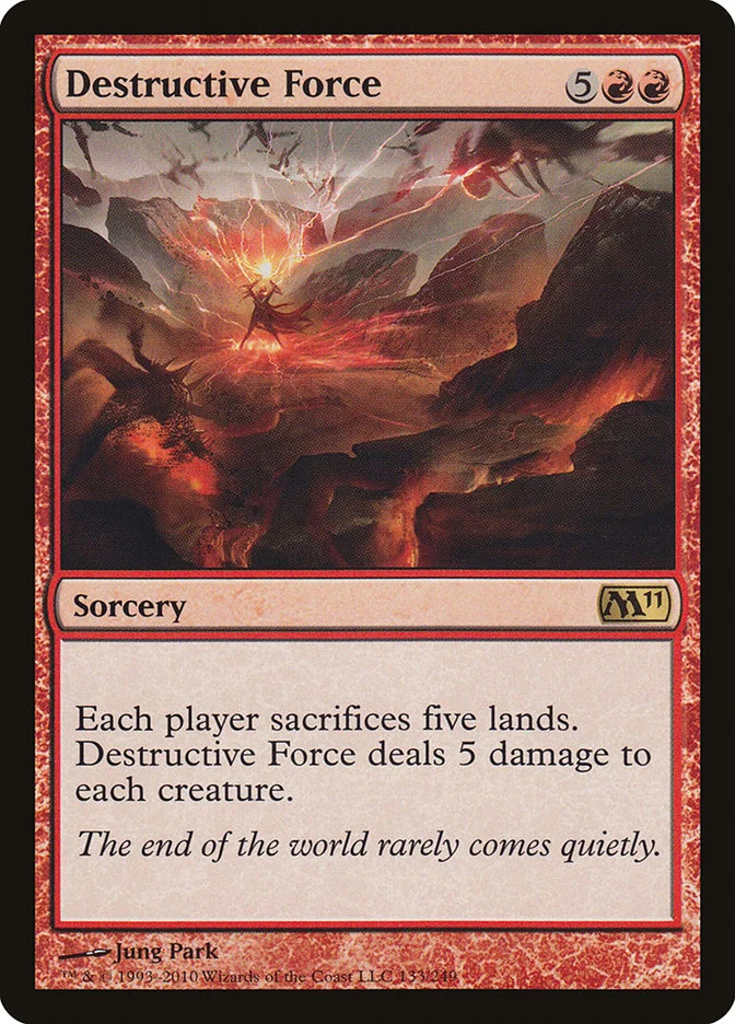 Destructive Force (Magic 2011) - Magic: The Gathering in TCG Land