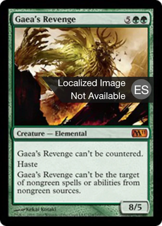 Venganza de Gaia (Magic 2011) - Magic: The Gathering in TCG Land