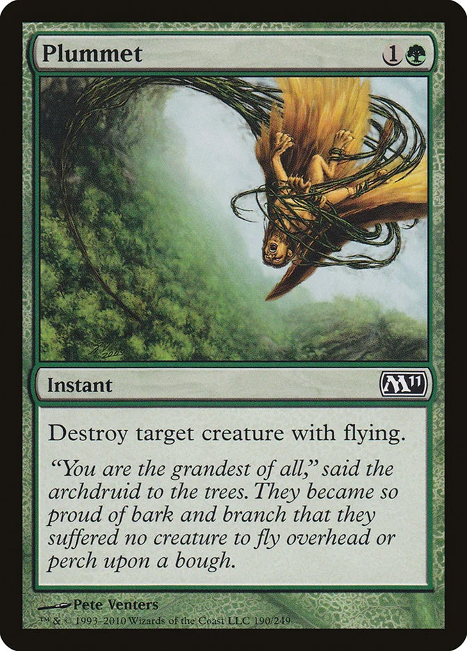 Plummet (Magic 2011) - Magic: The Gathering in TCG Land