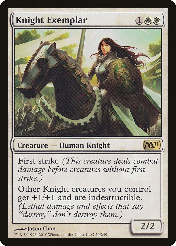 Knight Exemplar (Magic 2011) - Magic: The Gathering in TCG Land