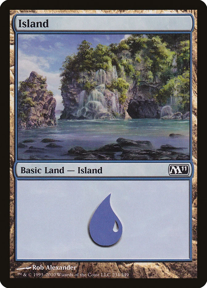 Island (Magic 2011) - Magic: The Gathering in TCG Land