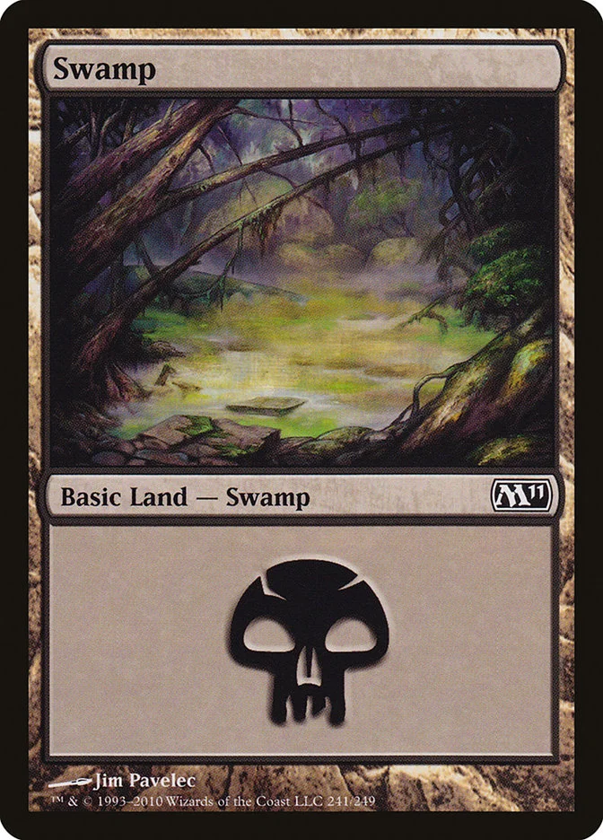 Swamp (Magic 2011) - Magic: The Gathering in TCG Land México