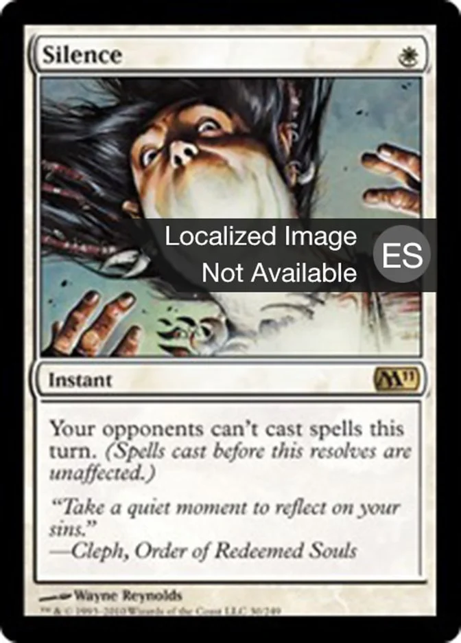 Silencio (Magic 2011) - Magic: The Gathering in TCG Land