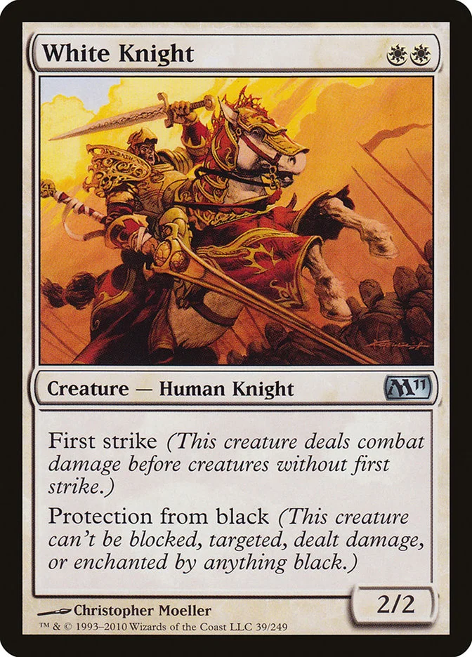 White Knight (Magic 2011) - Magic: The Gathering in TCG Land