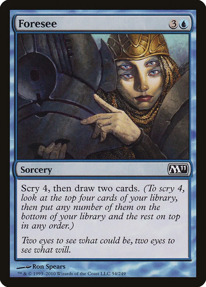 Foresee (Magic 2011) - Magic: The Gathering in TCG Land