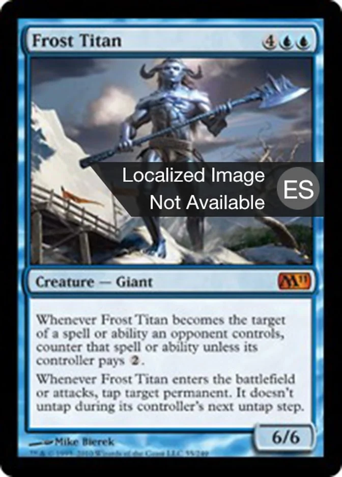Titán escarchado (Magic 2011) - Magic: The Gathering in TCG Land