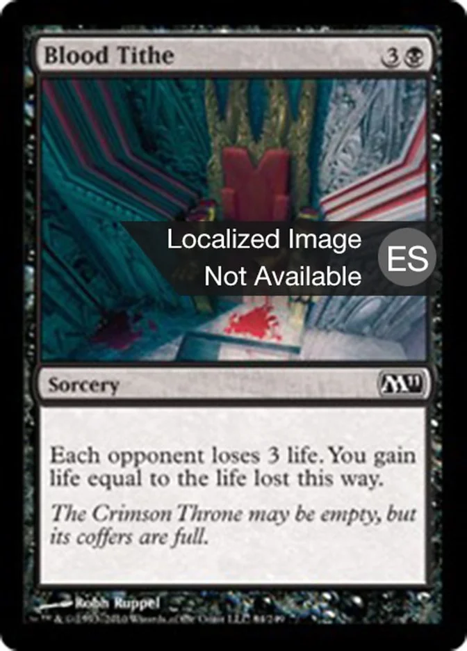 Diezmo de sangre (Magic 2011) - Magic: The Gathering in TCG Land