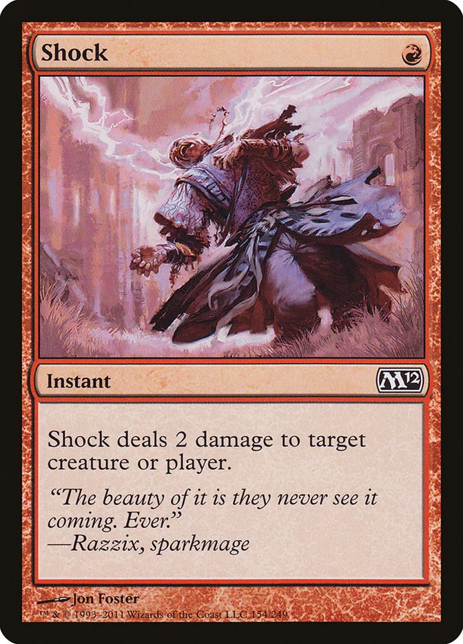 Shock (Magic 2012) - Magic: The Gathering in TCG Land