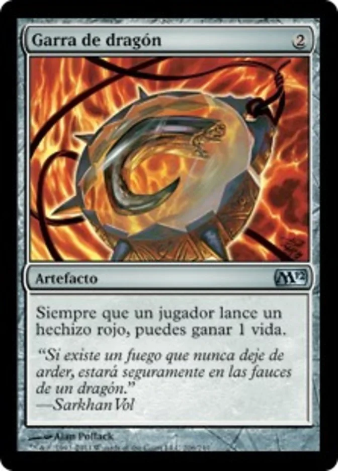 Garra de dragón (Magic 2012) - Magic: The Gathering in TCG Land