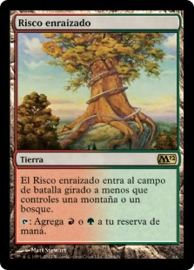 Risco enraizado (Magic 2012) - Magic: The Gathering in TCG Land