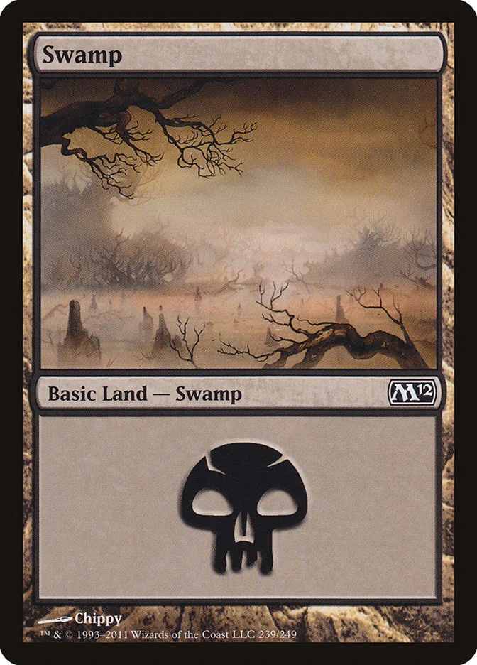 Swamp (Magic 2012) - Magic: The Gathering in TCG Land México