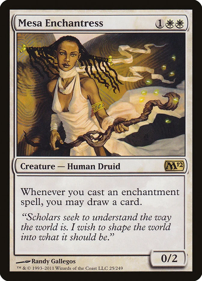 Mesa Enchantress (Magic 2012) - Magic: The Gathering in TCG Land
