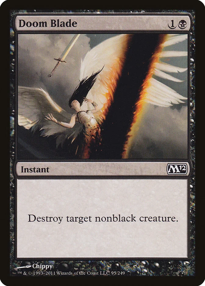 Doom Blade (Magic 2012) - Magic: The Gathering in TCG Land