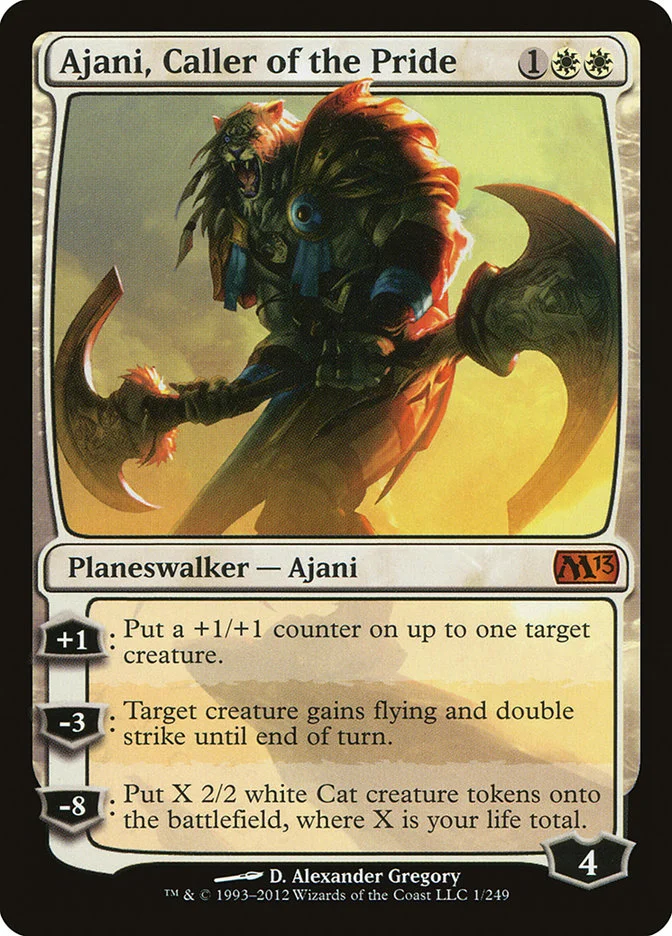 Ajani, Caller of the Pride (Magic 2013) - Magic: The Gathering in TCG Land