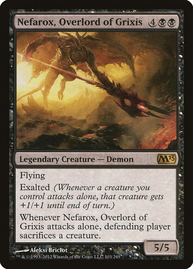 Nefarox, Overlord of Grixis (Magic 2013) - Magic: The Gathering in TCG Land