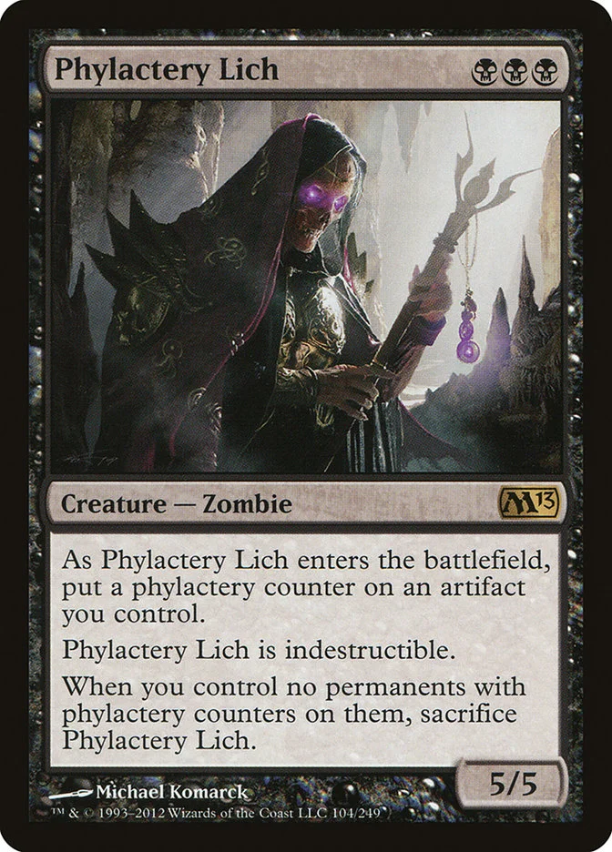 Phylactery Lich (Magic 2013) - Magic: The Gathering in TCG Land