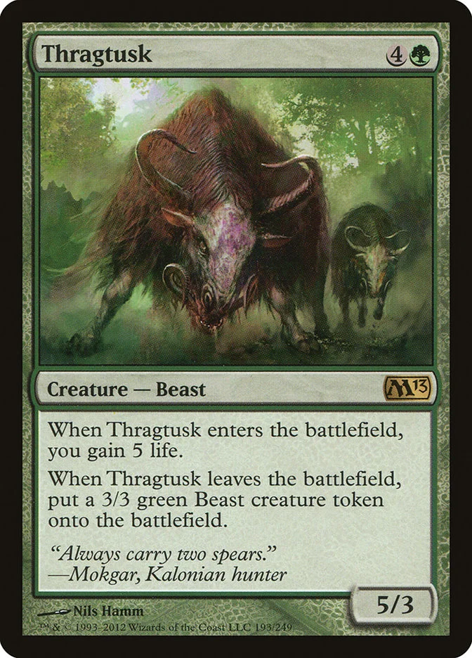Thragtusk (Magic 2013) - Magic: The Gathering in TCG Land