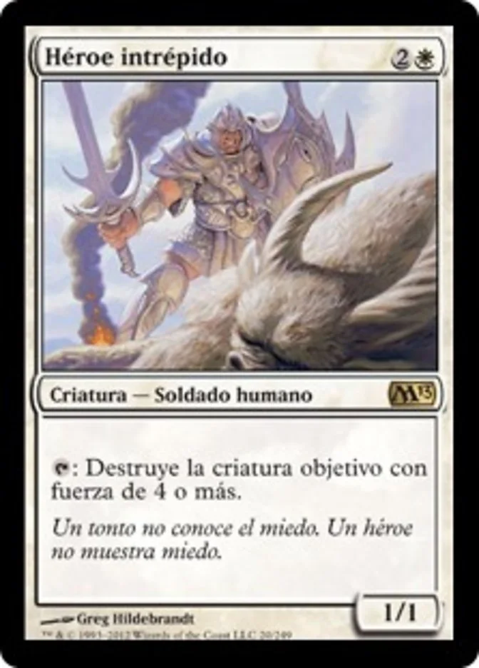 Héroe intrépido (Magic 2013) - Magic: The Gathering in TCG Land México