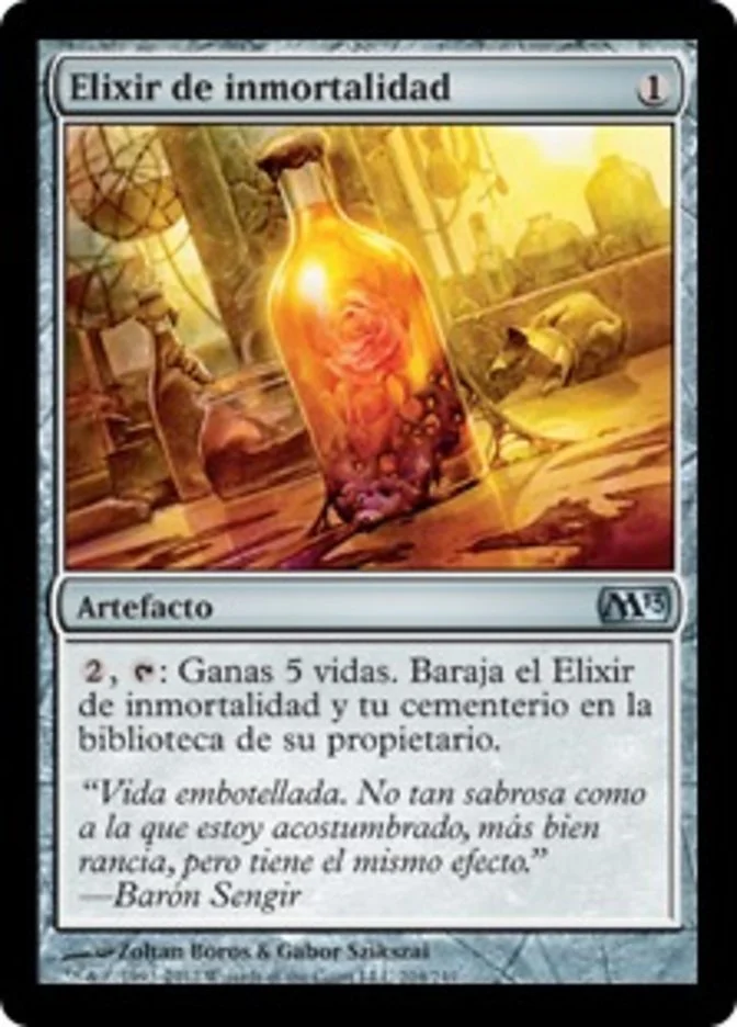 Elixir de inmortalidad (Magic 2013) - Magic: The Gathering in TCG Land