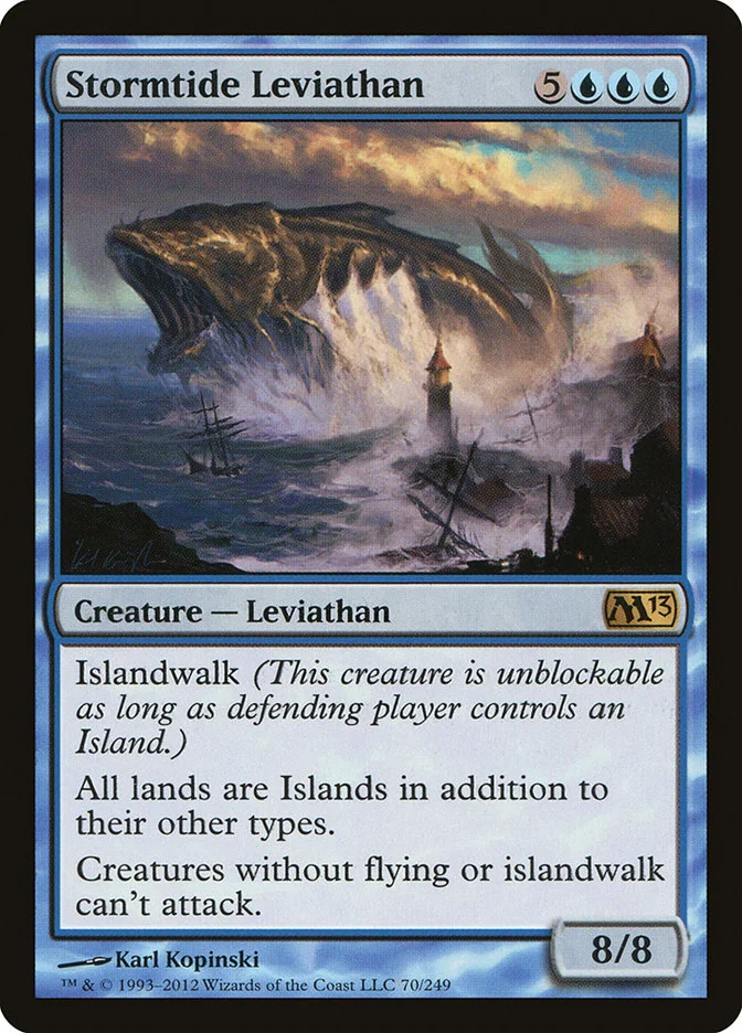 Stormtide Leviathan (Magic 2013) - Magic: The Gathering in TCG Land