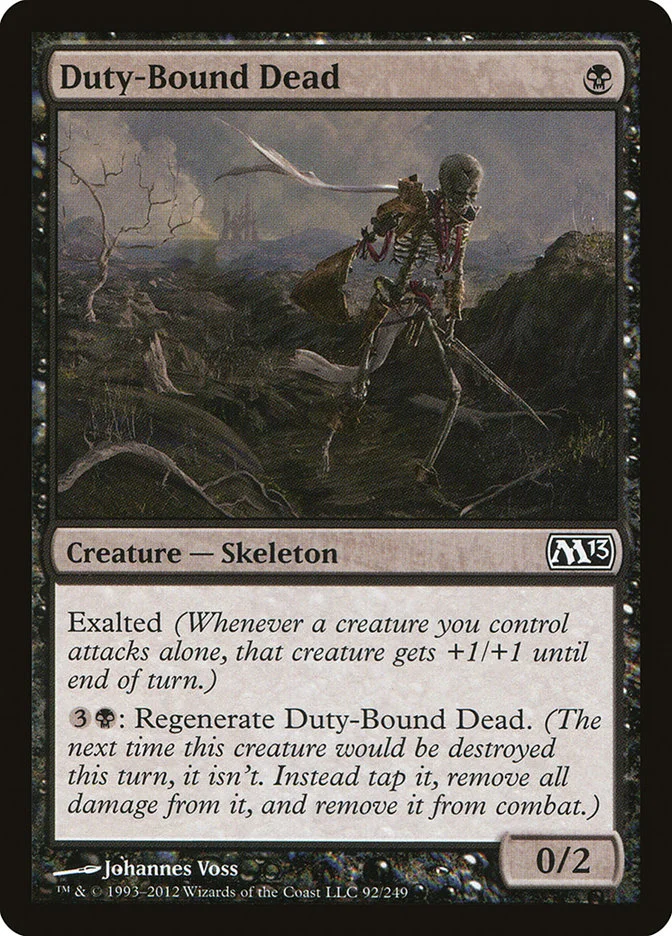 Duty-Bound Dead (Magic 2013) - Magic: The Gathering in TCG Land