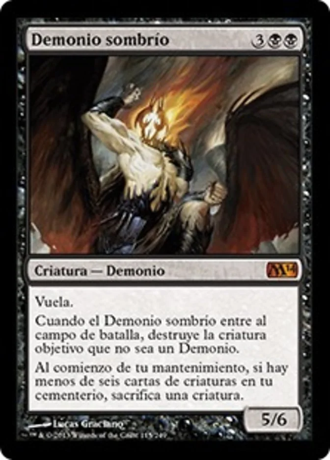 Demonio sombrío (Magic 2014) - Magic: The Gathering in TCG Land