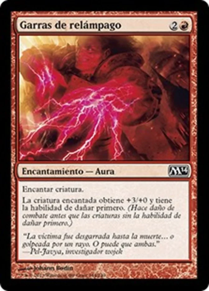 Garras de relámpago (Magic 2014) - Magic: The Gathering in TCG Land