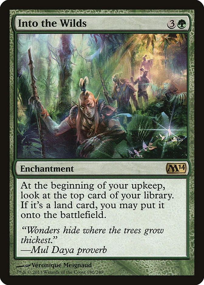 Into the Wilds (Magic 2014) - Magic: The Gathering in TCG Land