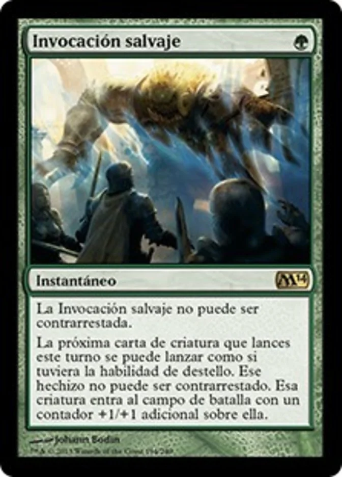 Invocación salvaje (Magic 2014) - Magic: The Gathering in TCG Land México