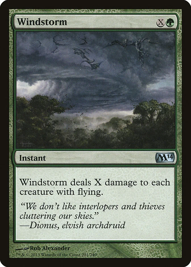 Windstorm (Magic 2014) - Magic: The Gathering in TCG Land México