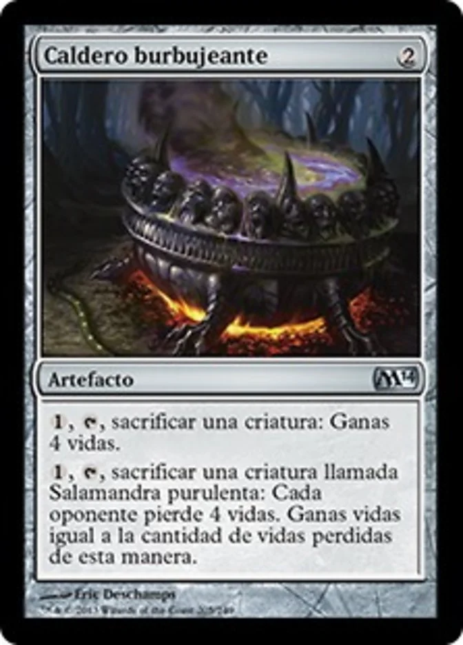 Caldero burbujeante (Magic 2014) - Magic: The Gathering in TCG Land México