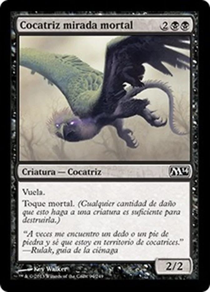 Cocatriz mirada mortal (Magic 2014) - Magic: The Gathering in TCG Land