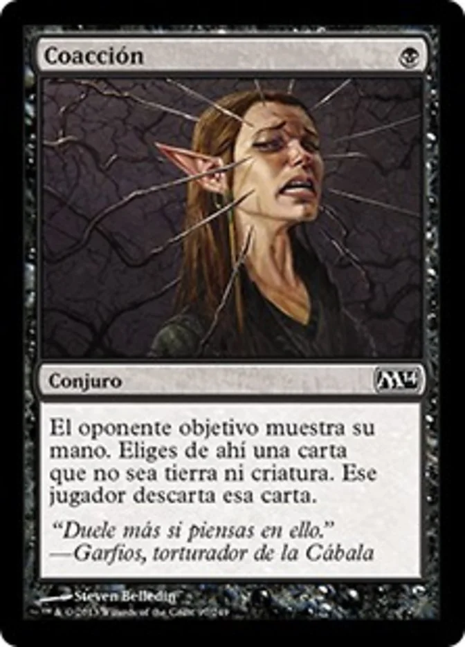 Coacción (Magic 2014) - Magic: The Gathering in TCG Land