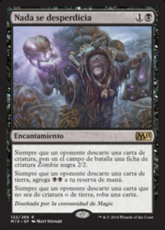 Nada se desperdicia (Magic 2015) - Magic: The Gathering in TCG Land México