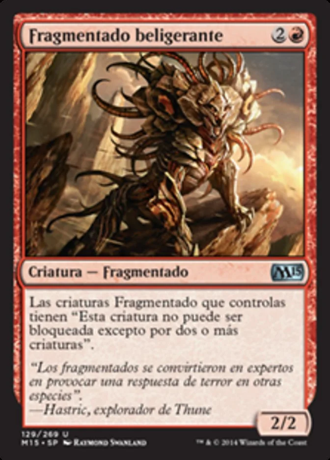 Fragmentado beligerante (Magic 2015) - Magic: The Gathering in TCG Land México