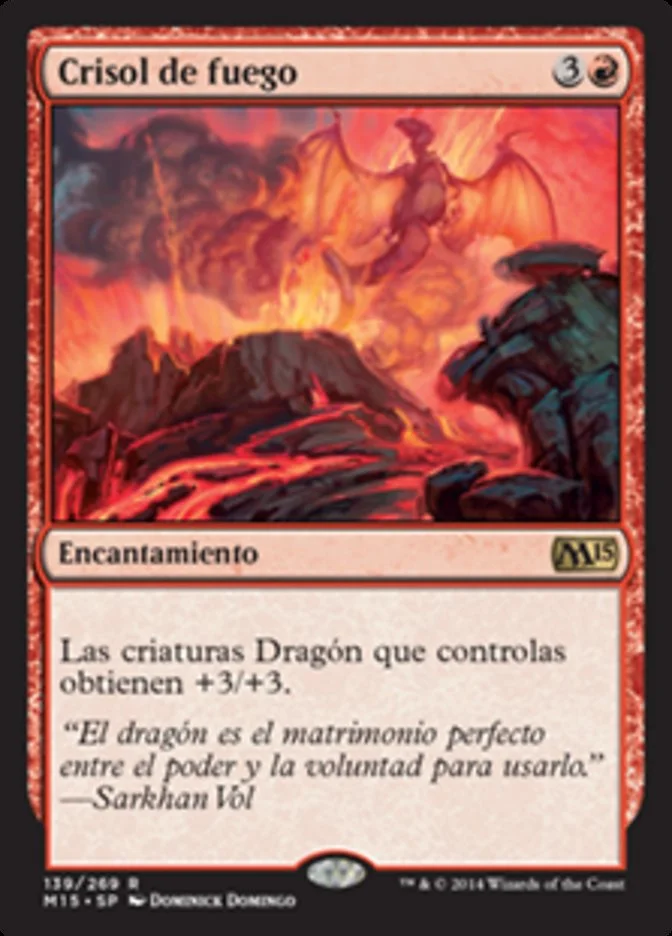 Crisol de fuego (Magic 2015) - Magic: The Gathering in TCG Land México