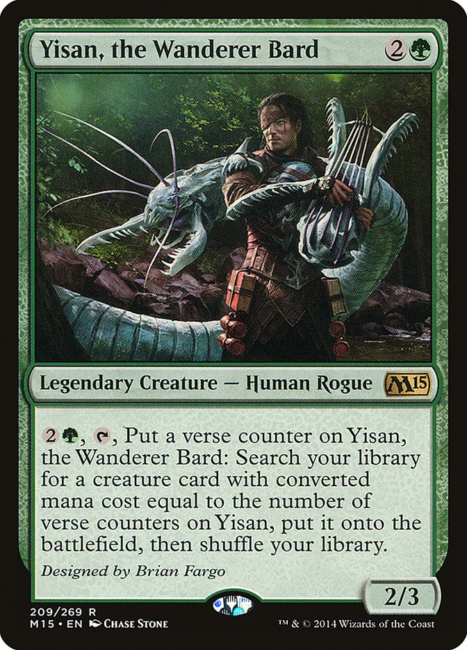 Yisan, the Wanderer Bard (Magic 2015) - Magic: The Gathering in TCG Land México
