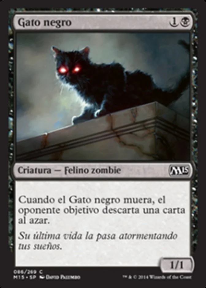 Gato negro (Magic 2015) - Magic: The Gathering in TCG Land México