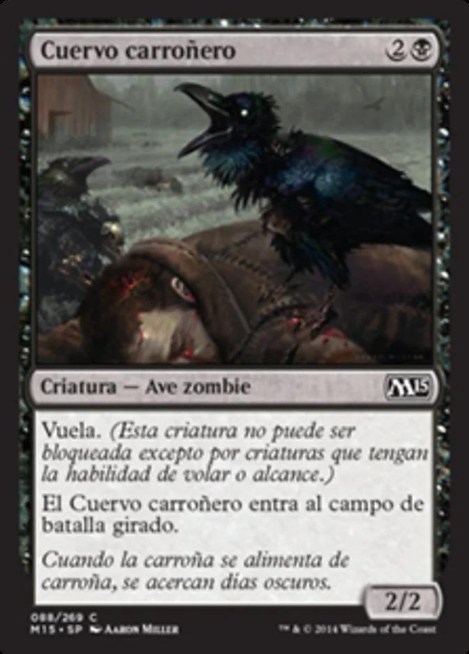 Cuervo carroñero (Magic 2015) - Magic: The Gathering in TCG Land México