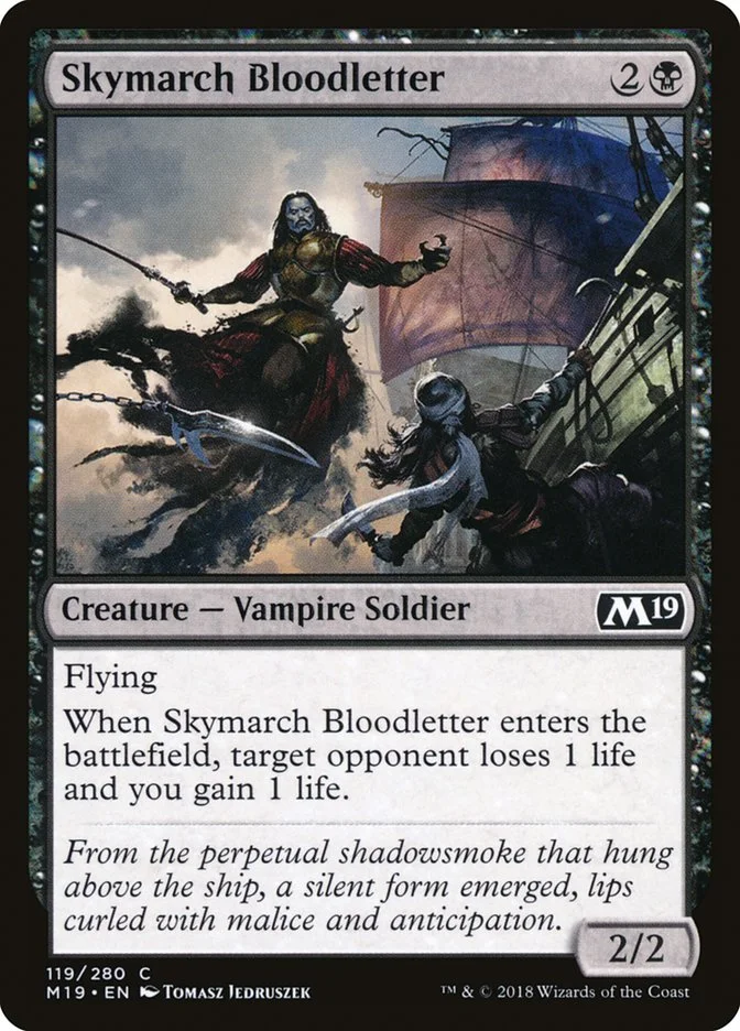 Skymarch Bloodletter (Core Set 2019) - Magic: The Gathering in TCG Land