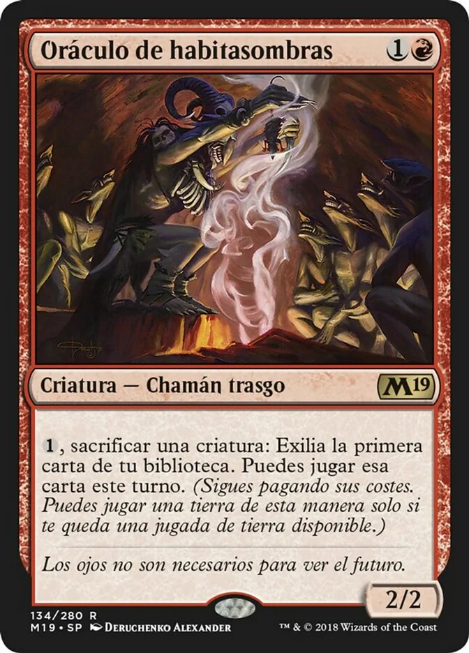 Oráculo de habitasombras (Core Set 2019) - Magic: The Gathering in TCG Land
