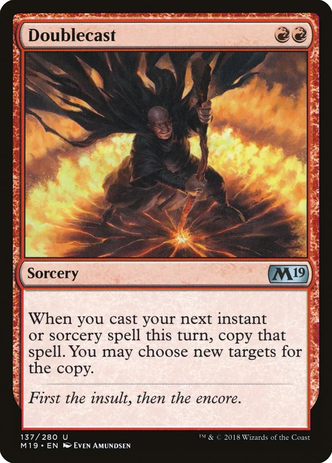 Doublecast (Core Set 2019) - Magic: The Gathering in TCG Land