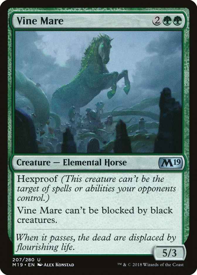 Vine Mare (Core Set 2019) - Magic: The Gathering in TCG Land