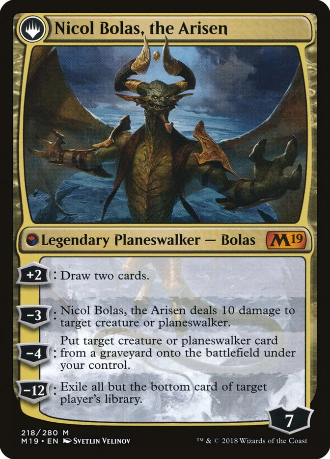 Nicol Bolas, the Arisen (Core Set 2019) - Magic: The Gathering in TCG Land