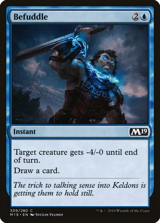 Befuddle (Core Set 2019) - Magic: The Gathering in TCG Land